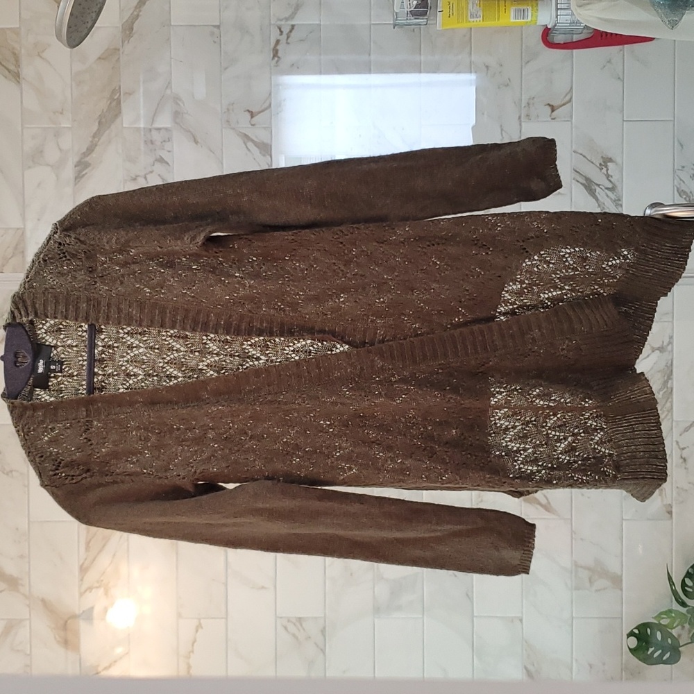 Army Green Cardigan Sweater